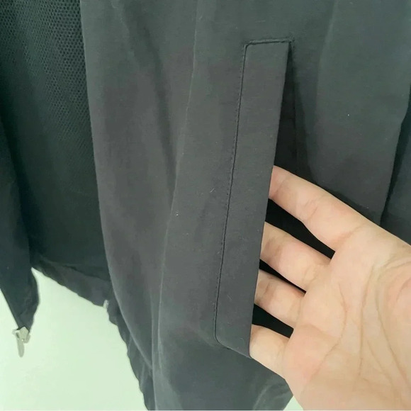 Nike Windbreaker Fall Spring Zip Up Breathable Black Jacket Men’s Size Large - Picture 7 of 8